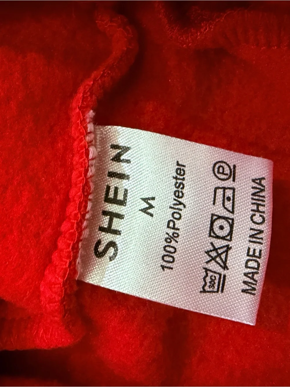 SHEIN Crewneck Sweatshirt Bundle Lot Size M Red & Make Heaven Crowded Green